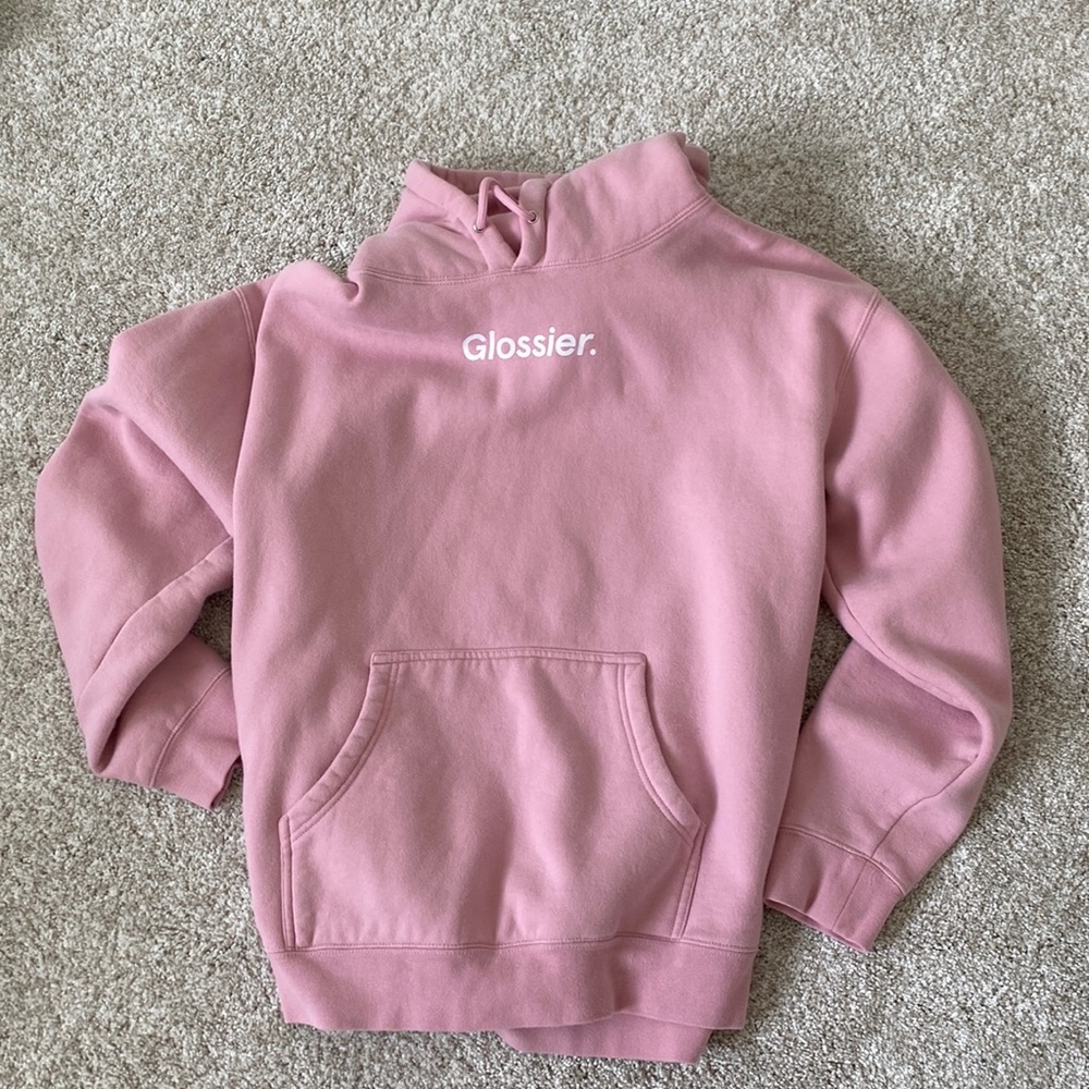 glossier hoodie